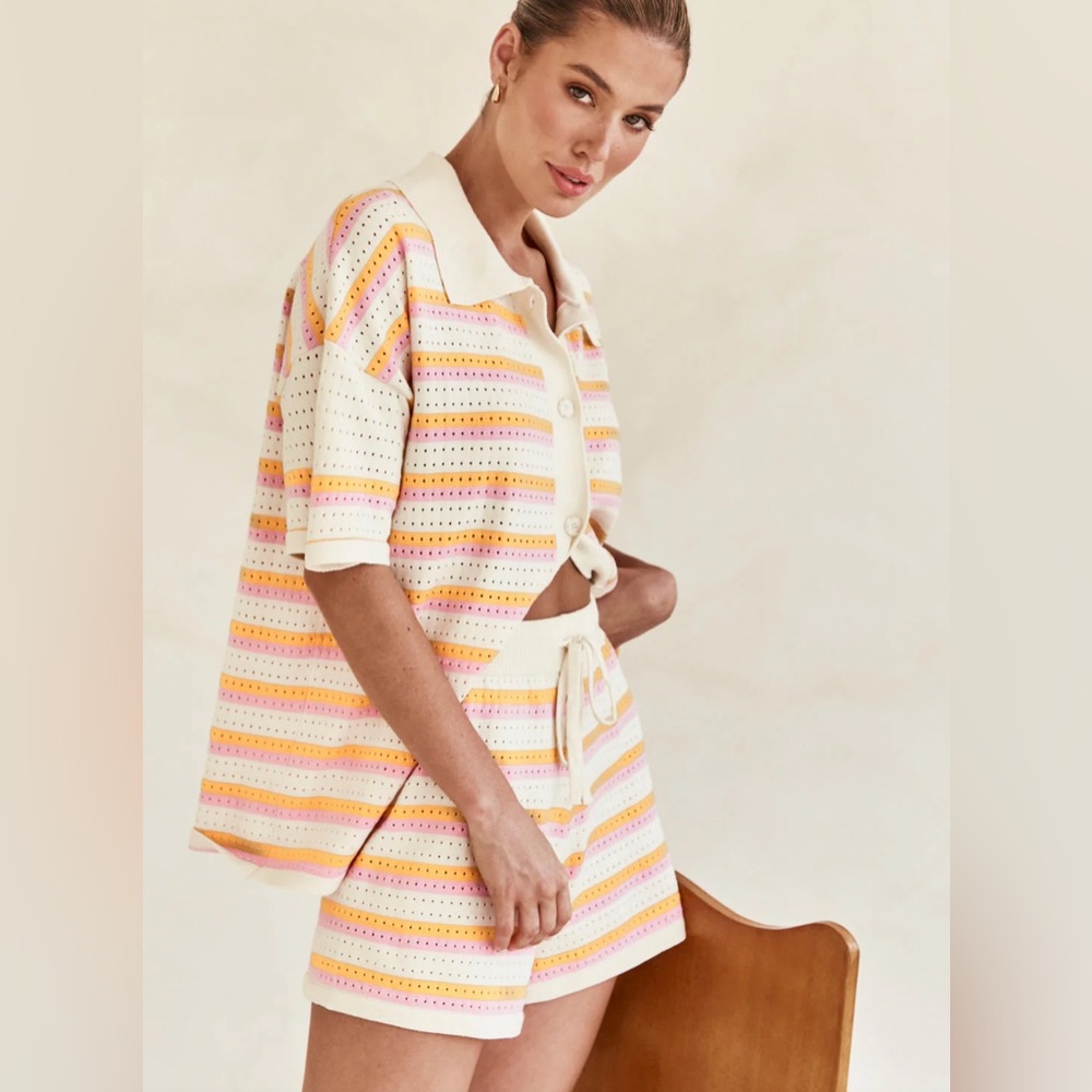 💛 CARESSA SET - MULTICOLORED KNIT 💛